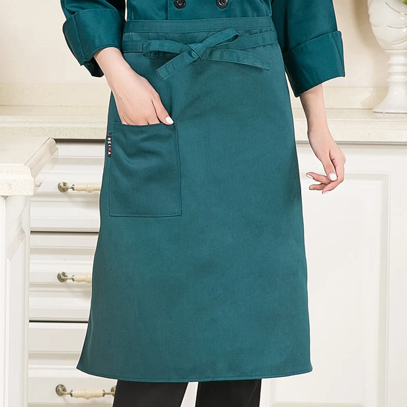 Униформа для гостиничного шеф-повара фартук унисекс Однотонная одежда шеф-повар