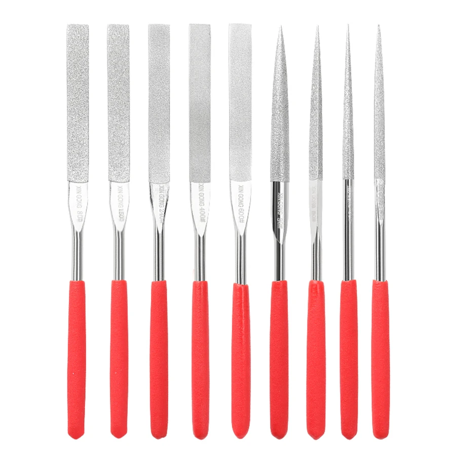 5x180 мм в ассортименте Алмазная пилка алмазная полированные пилки из тонкой стали