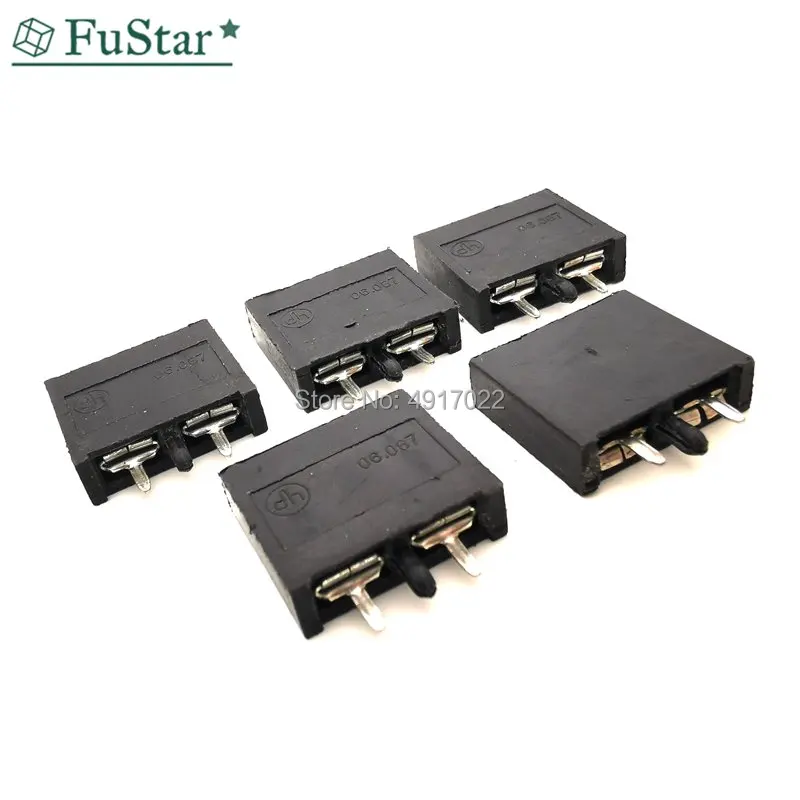 Автомобильный держатель предохранителя PA66 горизонтальный 10 шт./5 комплектов 250 В 5