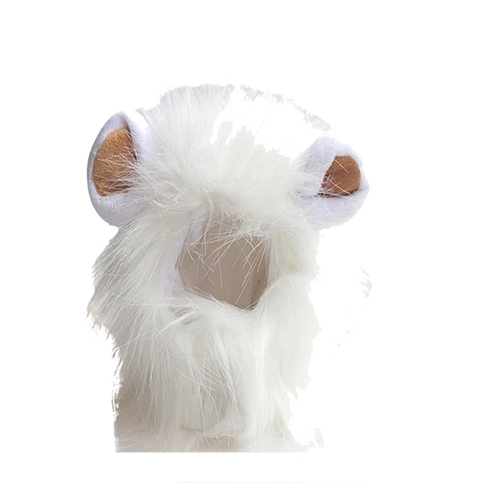 Забавные маленькие Искусственные парики для кошек и собак одежда Хэллоуина