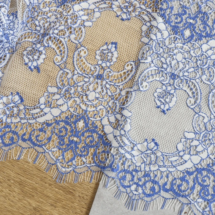 Дворцовый цвет ресниц кружевной ткани шириной 25 см борода кружева декоративные