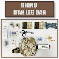 military outdoor travel leg bag ifak package tactical first aid bag medical kit emt emergency leg bag outdoor ifak molle