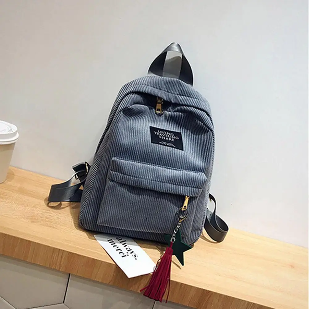 Рюкзак женский школьный с надписью на молнии для путешествий 2019 | Багаж и сумки