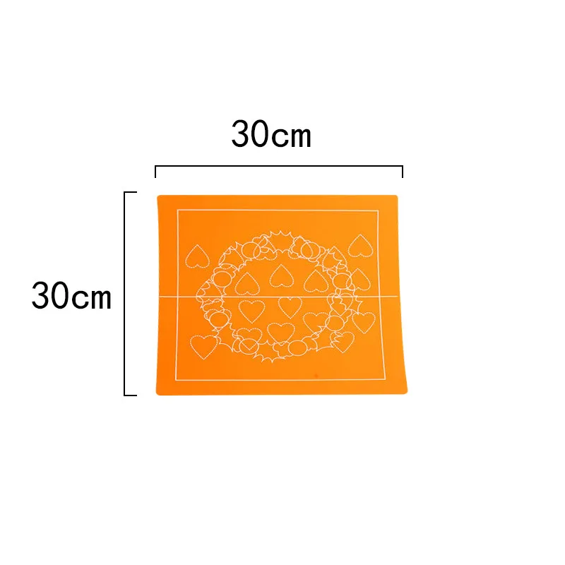 1 шт с антипригарным покрытием коврик для выпечки подкладка торта электронный