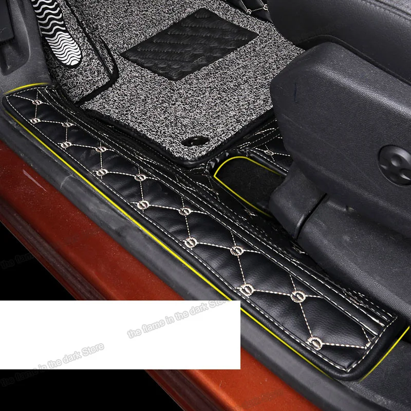 Кожаный коврик Lsrtw2017 для салона автомобиля напольный Peugeot 3008 2019 2020 ног аксессуары