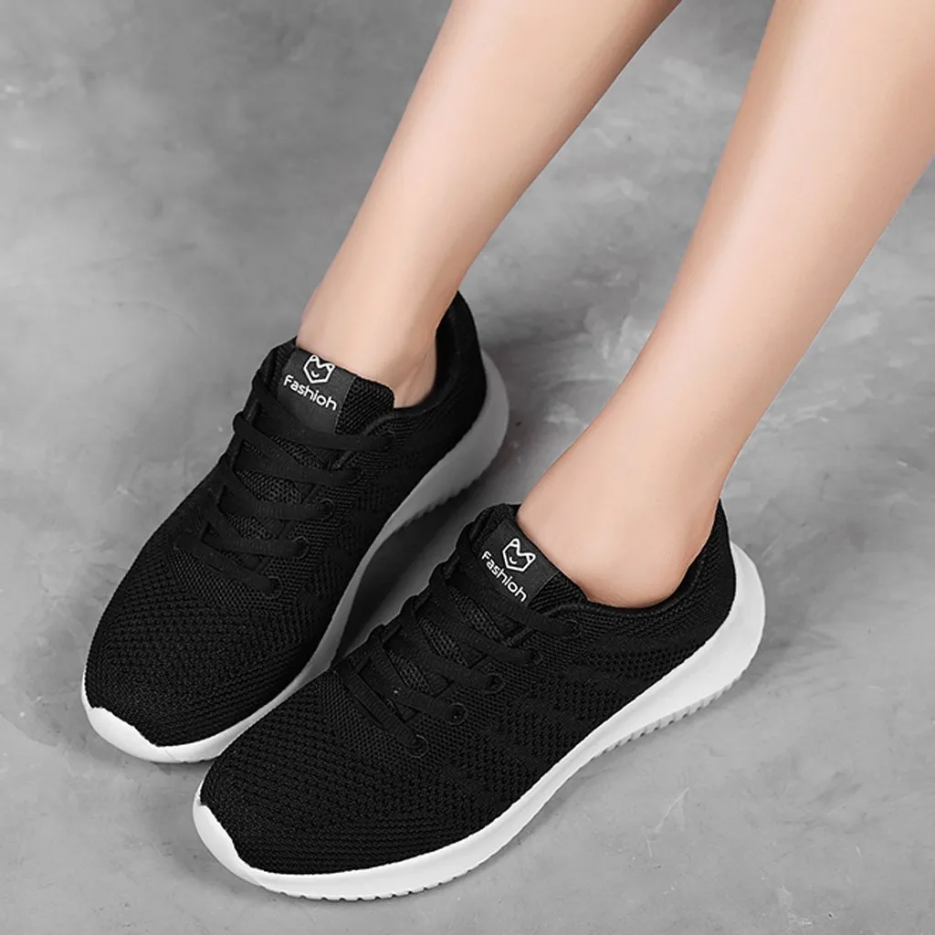 Женские кроссовки без шнуровки на плоской подошве большие размеры для ходьбы