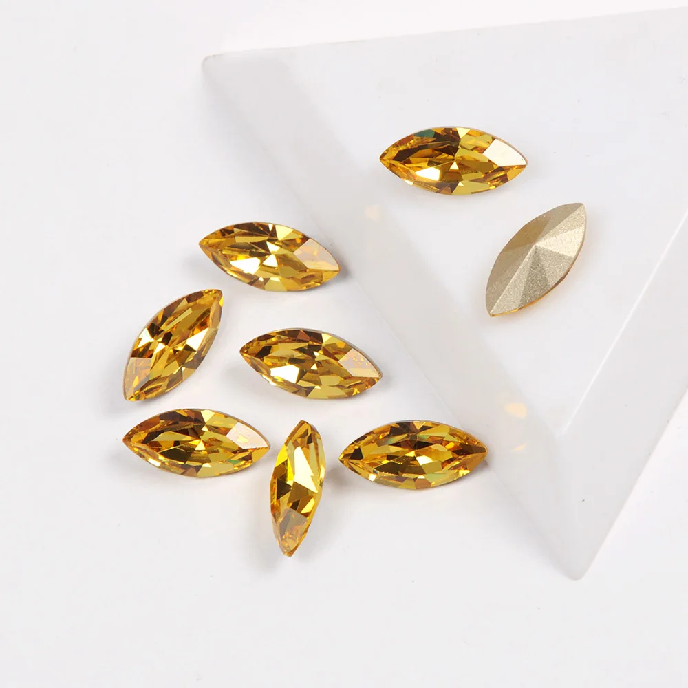 Стеклянные 3d-камни для ногтей различные размеры 4200 | Красота и здоровье