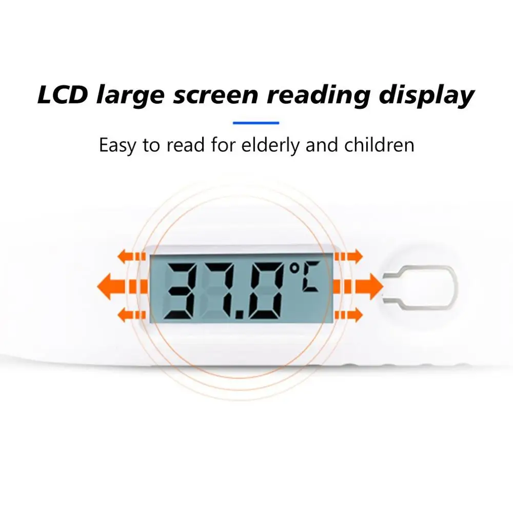 Цифровой термометр с мягкой головкой мультипликационным принтом Силиконовый