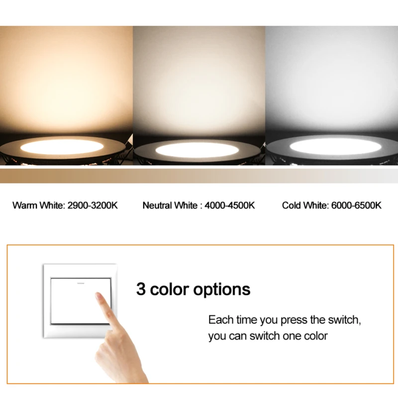 Светодиодный вниз светильник утопленный потолочный COB СИД Dimmable 5 Вт 7 9 12 прожектор