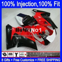 injection body for ducati 748 853 916 996 998 s r 94 95 96 97 98 99 122mc 58 748s 998r 1994 2000 2001 2002 fairing black red hot