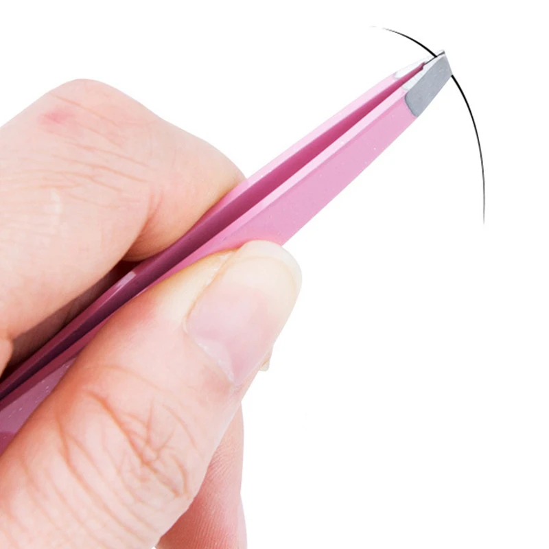 1 шт. пинцет для бровей из нержавеющей стали удаление волос на лице триммер зажим