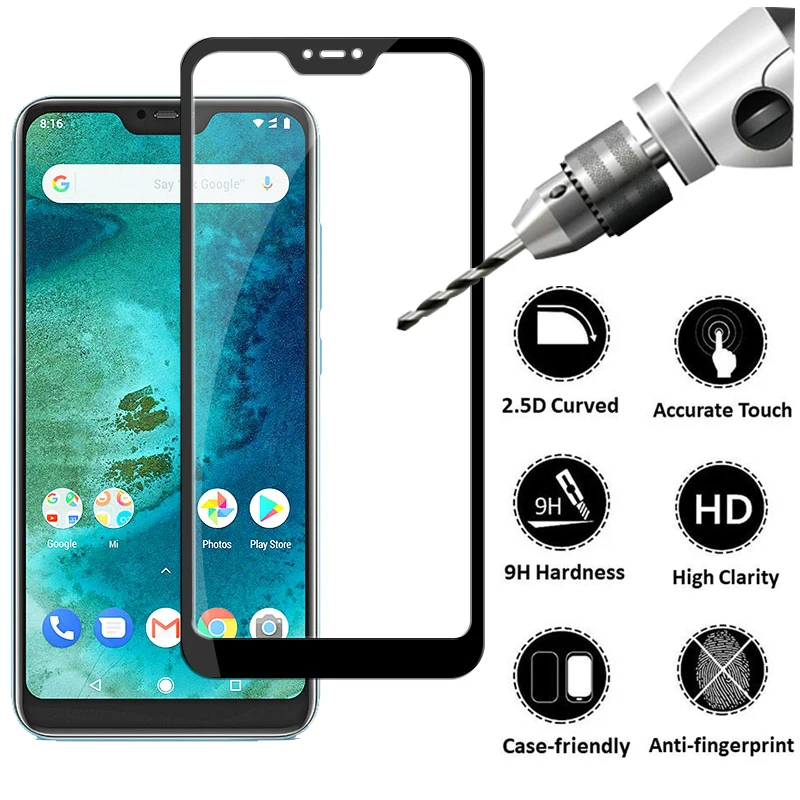 Закаленное стекло для Xiaomi mi A2 Lite защита экрана a2 Xia A3 светильник Xao My A2lite Xio Ksio a3