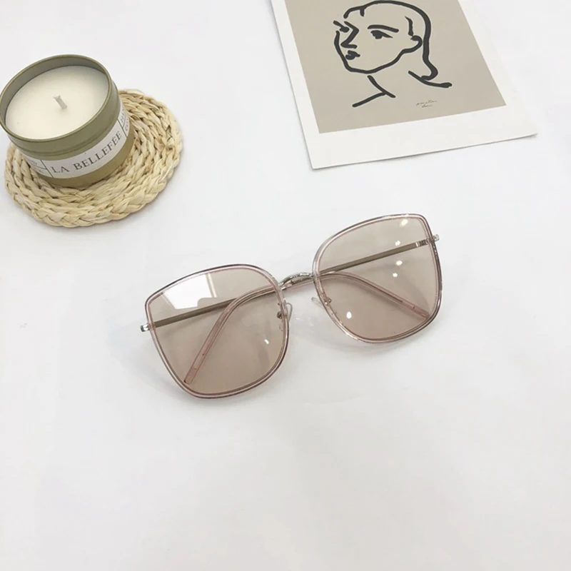 Женские солнцезащитные очки Veshion поляризационные большого размера в винтажном