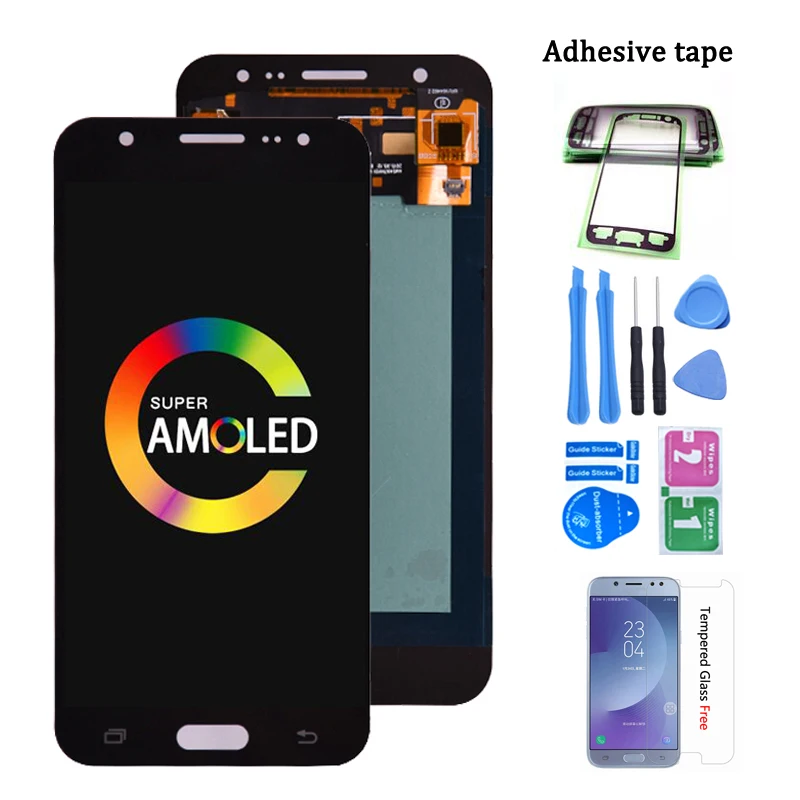 Оригинальные запасные части AMOLED для Samsung Galaxy J5 2015 J500 J500G J500Y J500M J500H LCD сенсорный