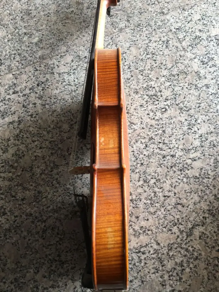 20 Years Natural Drying Spruce Flamed Maple Italian retro Handmade Violin 4/4 violin with case bow Professional Sound! | Спорт и