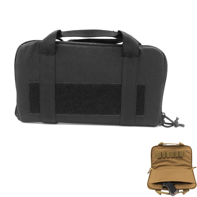 

Тактическая Портативная сумка для переноски пистолета, военная кобура для пистолета, чехол для охотничьего оружия и журналов, защитный чех...