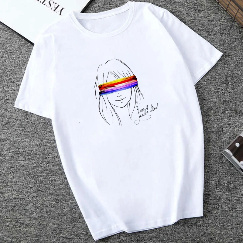 Футболка для бисексуалов лесбиянок надписей Love Wins лгбт женская футболка геев