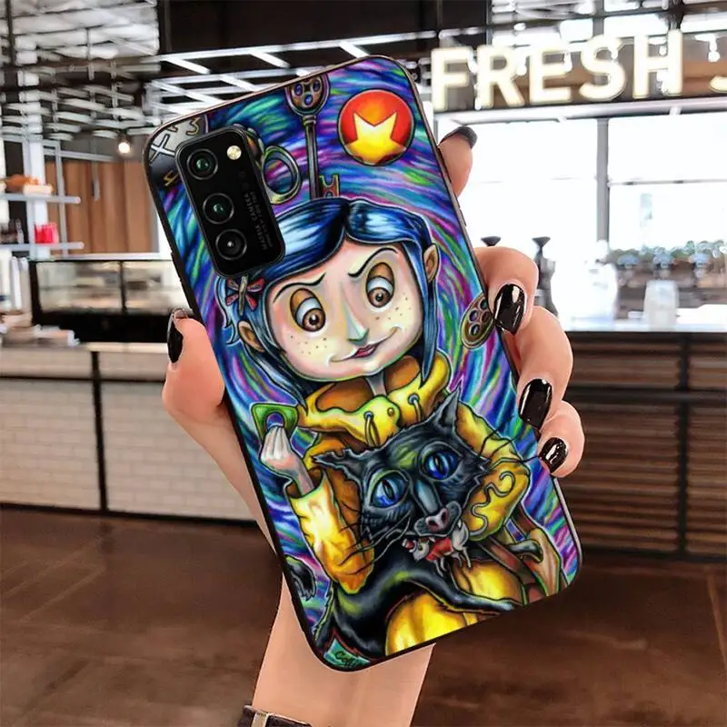 HPCHCJHM Coraline and the magic door DIY окрашенный чехол для телефона Samsung S20 plus Ultra S6 S7 edge S8 S9 S10 5G lite