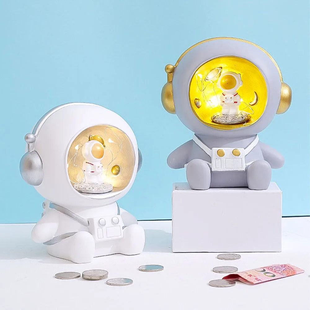 

HHHOME мультяшный астронавт носветильник защита глаз дизайн креативная свинья фотография батарейка для украшения дома подарок