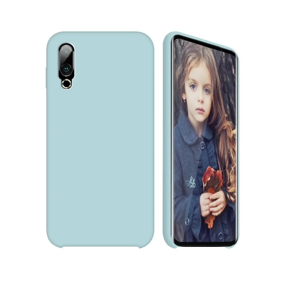 sky blue 1 Arvin чехол для Meizu 16S Pro X8 Note 8 9 16 плюс 16th 16X 16XS Чехол жидкий силикон для маленьких детей сделана из мягкой покрытие из микрофибры - Цвет: sky blue 1