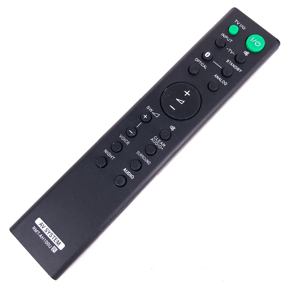 Новый RMT AH100U для SONY Звуковая Панель с Bluetooth бар Динамик HT CT180 SA WCT180 fernbedienung|Пульты