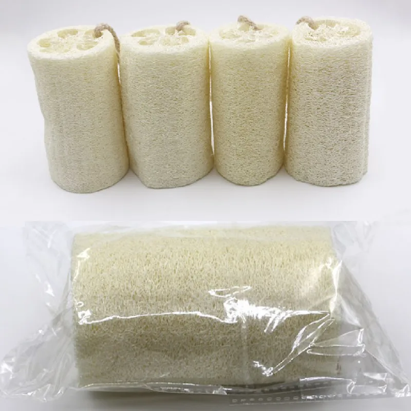 

5pcs Natural Loofah Luffa Loofa Bathing Massage Body Sponge Scrubber Bath Body Shower Sponge Scrubber
