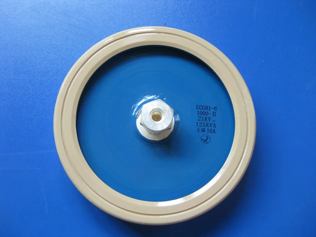 

CCG81-6 1000-II 21KV 125KVA High Frequency High Voltage Ceramic Ceramic Capacitor High Frequency Machine Accessories