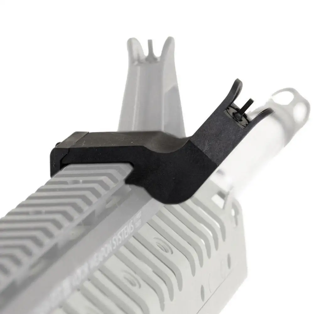 

airsoft tactical AR15 accessories Adjustable Tactical 45 Degree Offset Iron Front and Rear Sight Set for hunting