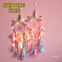 swt room decor home decor wall hanging for girls kids girl bedroom decoration giftunicorn dream catcher