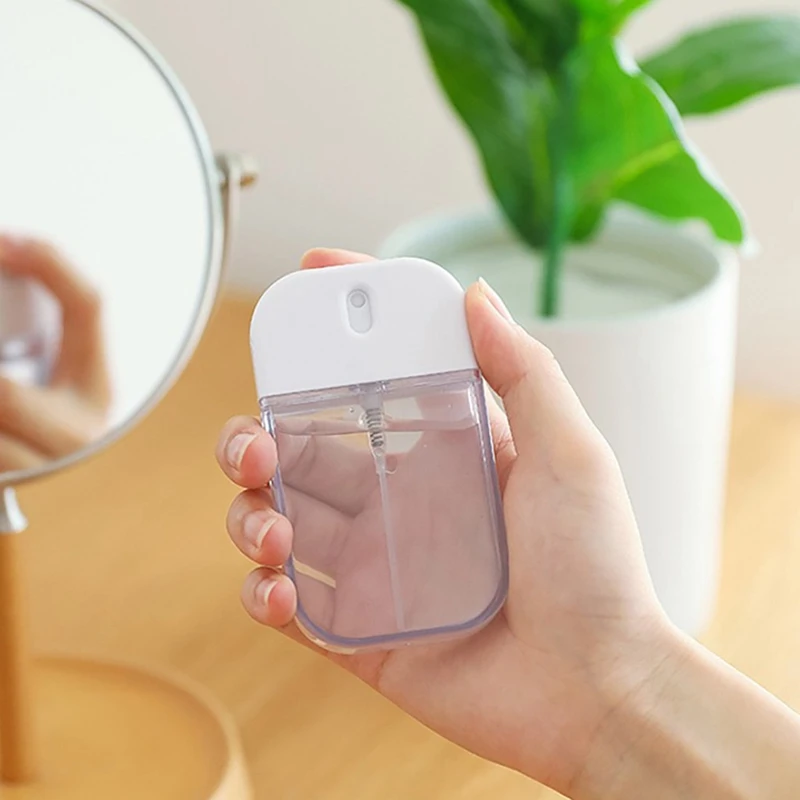 

5PC Portable Spray Bottle Travel Out Perfume Sub-Bottling & 1x Hanging Storage Rack Refrigerator Hanging Storage Clip