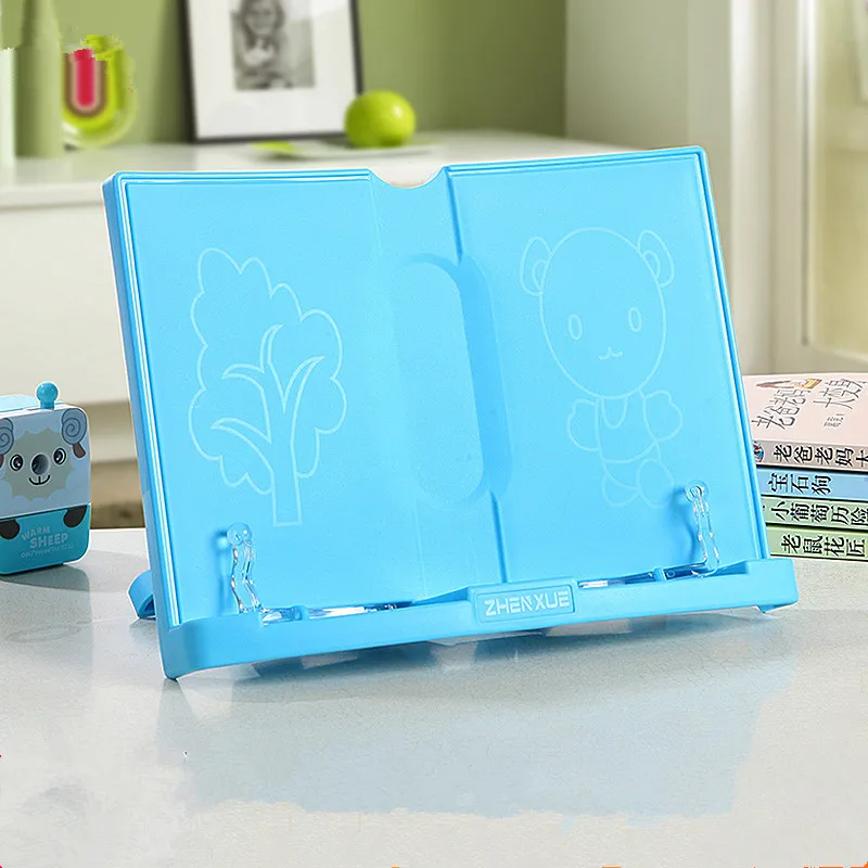 Портативная подставка для книг держатель чтения полка документов складной