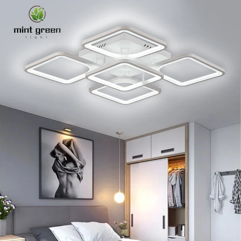 Nueva araña de techo Led para la sala de cocina de 5 a 8 cuadrado lámparas 220V luz de iluminación accesorios lámparas