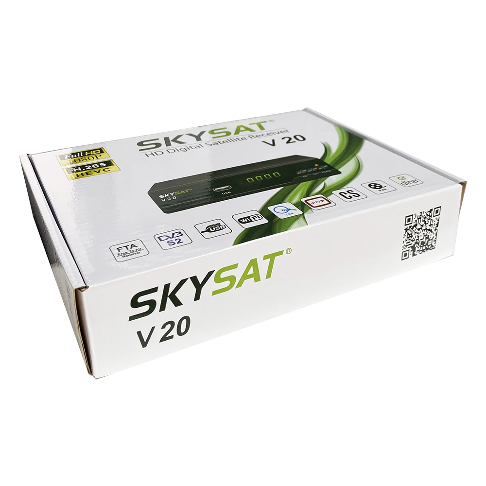 [3 шт.] спутниковый ресивер SKYSAT V20 поддерживает CS Newcamd WiFi DVB S2 Receptor PK GTMEDIA|Спутниковое