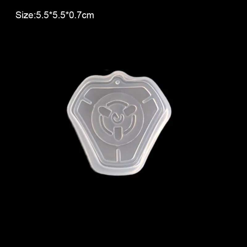 Popular1PC Кролик Подвеска со свиньей DIY силиконовая высушенная форма цветок