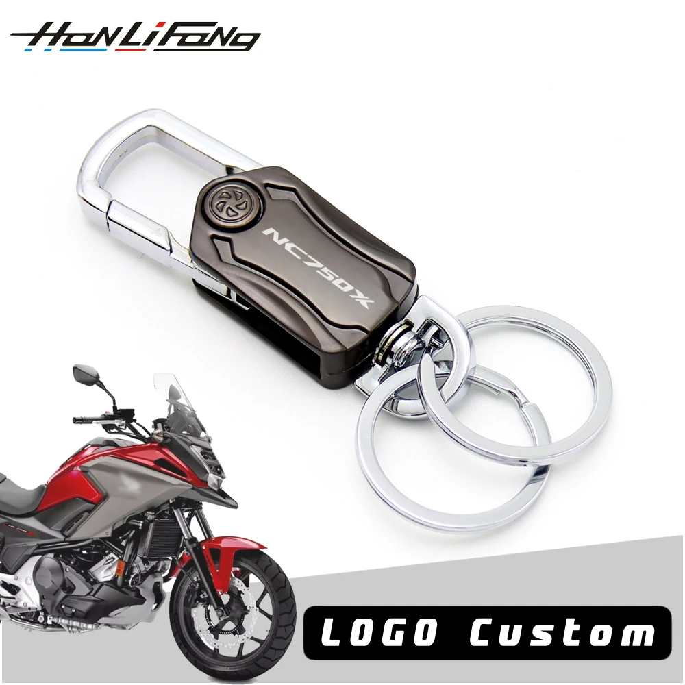 

Брелок для мотоцикла Honda NC750X NC750S NC750, металлический многофункциональный металлический брелок 4 в 1, декоративные крючки, аксессуары