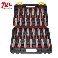 26pcs universal terminal release tools set for auto electronic component disassembly work harness connector remover tool