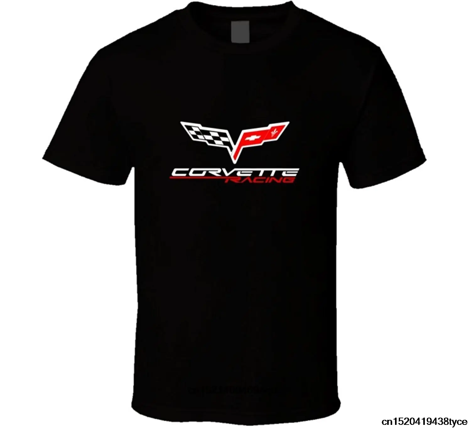 Футболка Corvette Racinger Team American Muscle Car|Мужские футболки| |