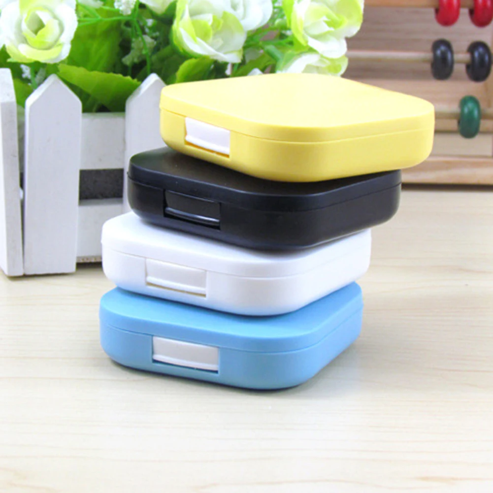 

Portable Accessories Carrying Plastic Travel Storage Protective Anti Scratch Mirror Home Lens Case