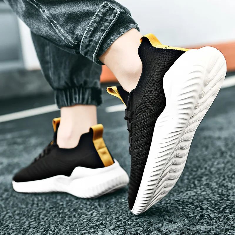 

Sport Running Men Shoes Mesh Breathable Men Sneakers Casual Shoes Lightweight Zapatillas Hombre
