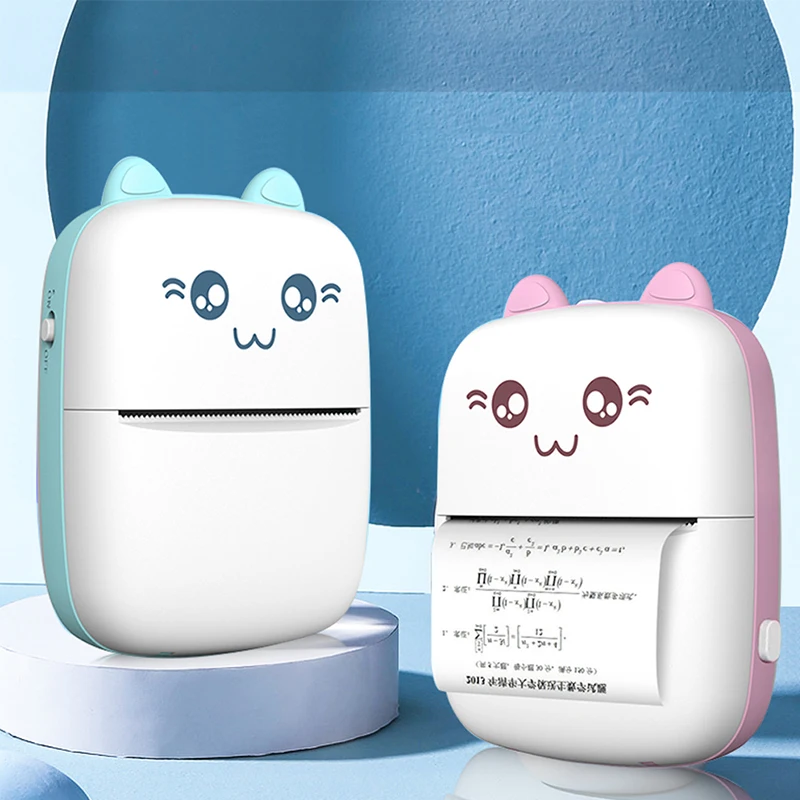 

Mini Printer Portable Label Memo Thermal BT Wrong Question Printing Machine Bluetooth Mini Photo Picture Printer