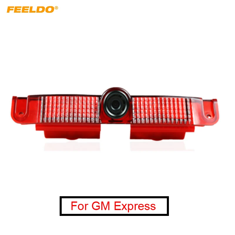 FEELDO Автомобильная CCD камера заднего вида для GM Express стоп-сигнала 14-15 запасная