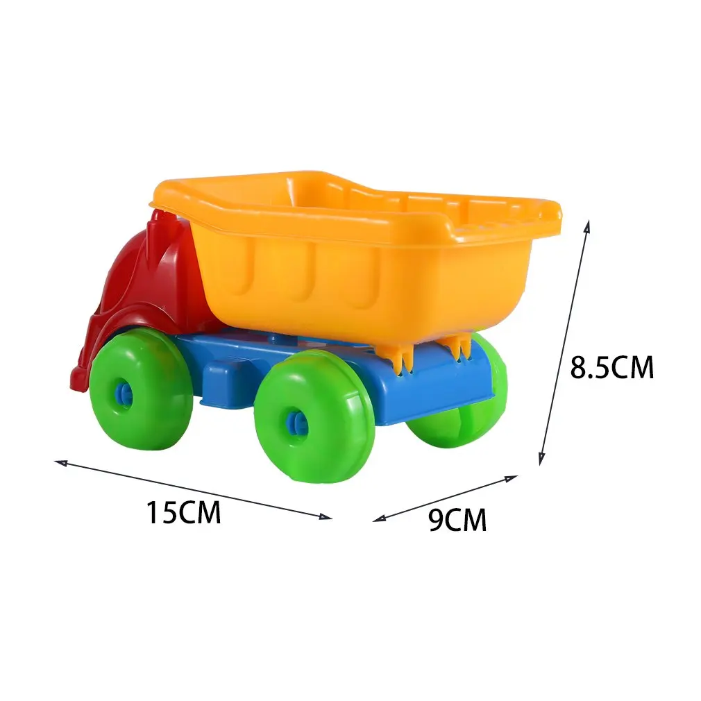 

HOT!OCDAY 11Pcs/set Creative Children Kids Beach Playing Truck Sand Dredging Toy Set Playing Toy Best Gift For Kids Children New