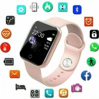 smart watch blood pressure heart rate monitor bracelet wristband for ios android