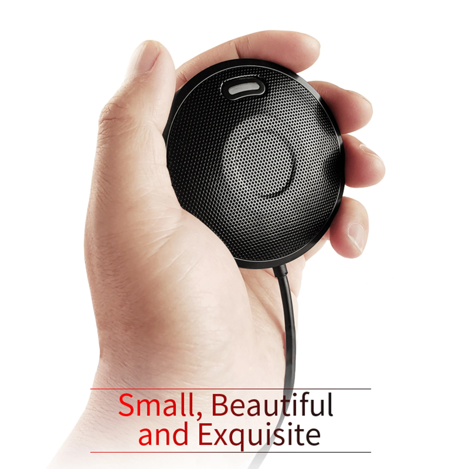 Микрофон компьютерный конденсаторный многонаправленный проводной микрофон для