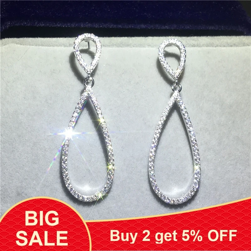 Женские серьги подвески ручной работы из серебра 925 пробы с