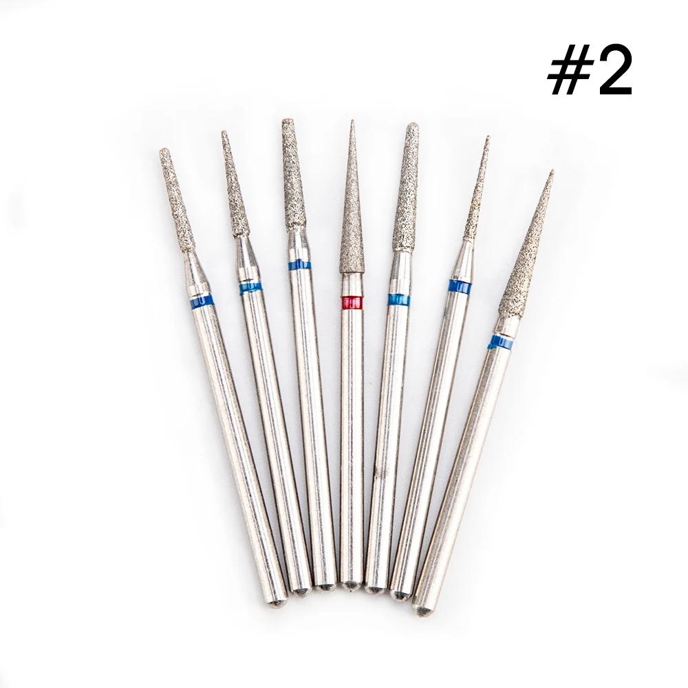 Фрезы алмазные для маникюра 7 дюймов шт./упак. дюйма | Красота и здоровье