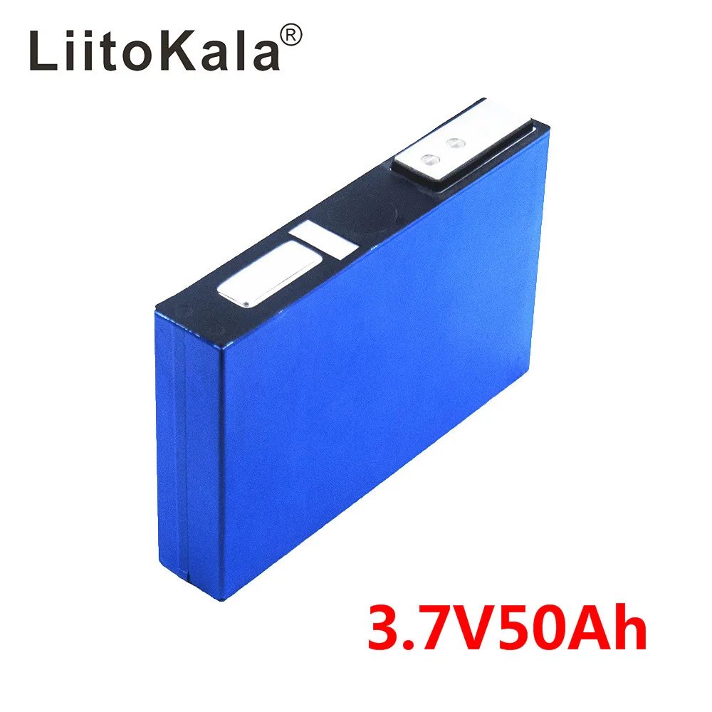 Литий ионный аккумулятор LiitoKala 3 7 В 50 Ач мощная ячейка с высоким потоком энергии