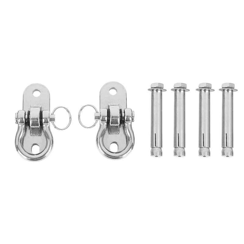 Stainless Steel 304 Heavy Duty Swing Hangers Sets 250Kg Capacity For And Yoga Hammock Chair Sandbag | Обустройство дома