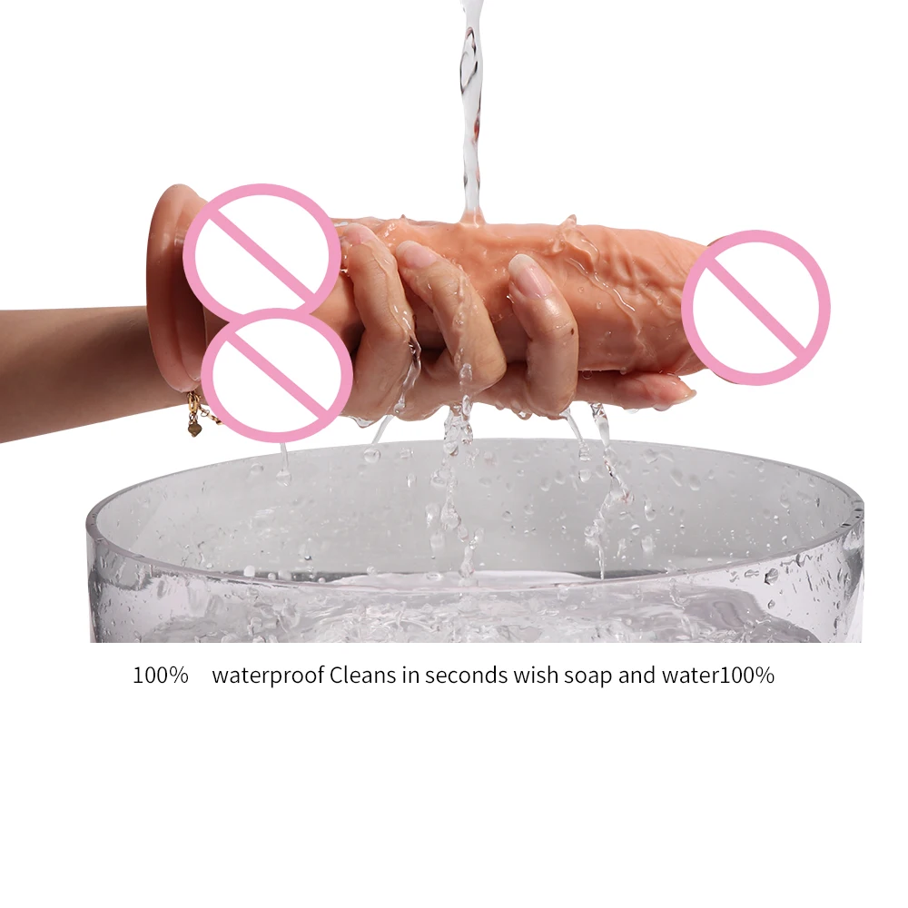 21*4 5 см Огромный дилдо кожу Реалистичная мягкий пенис утешение вибратор