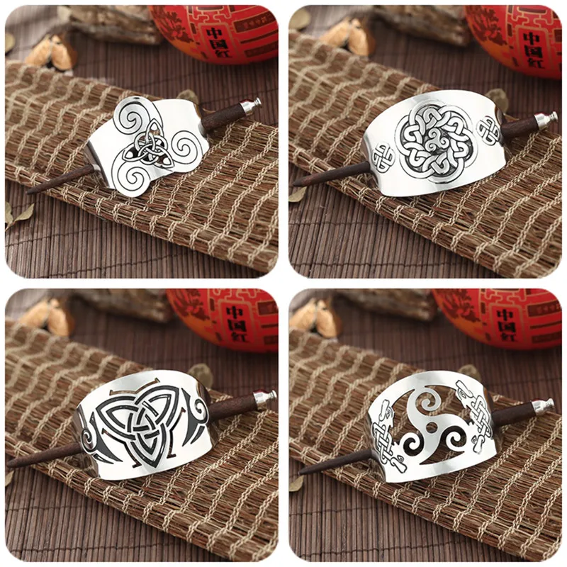 Металлическая шпилька для волос в стиле ретро | Украшения и аксессуары